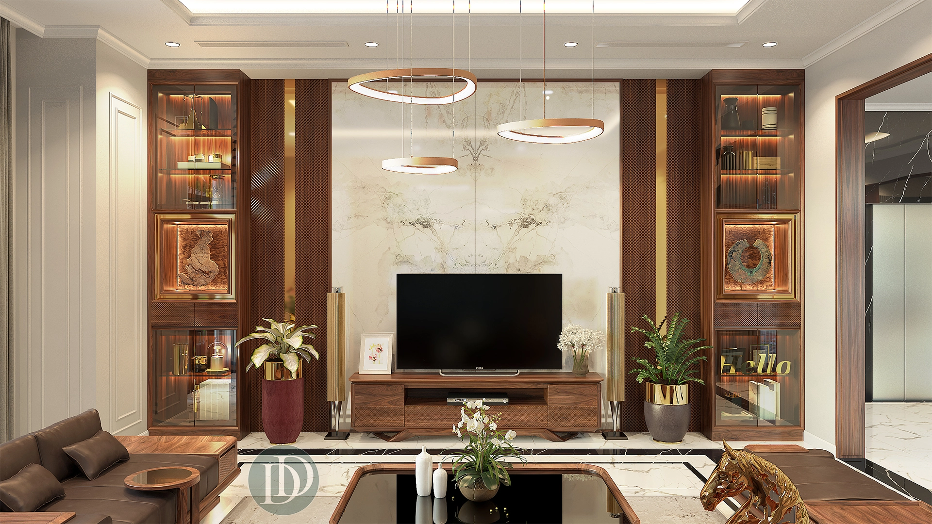 bàn thờ gỗ óc chó